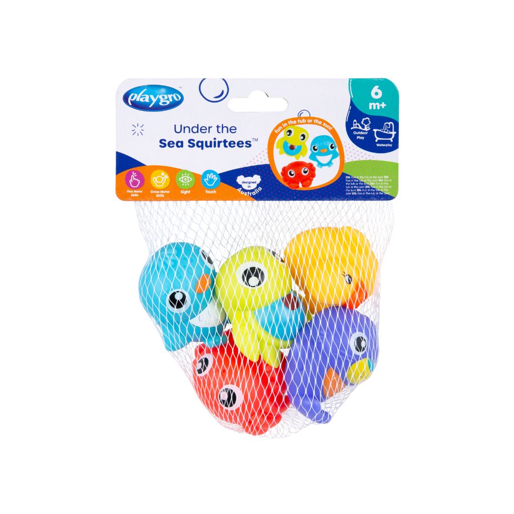 Playgro Badspeelgoed Onder de zee Squirtees