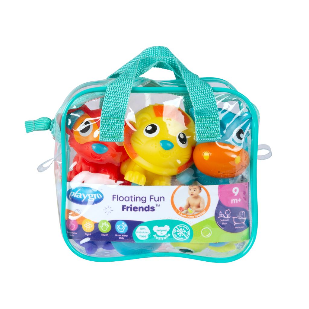 Playgro Badspeelgoed Floating Fun Friends Figuurtjes