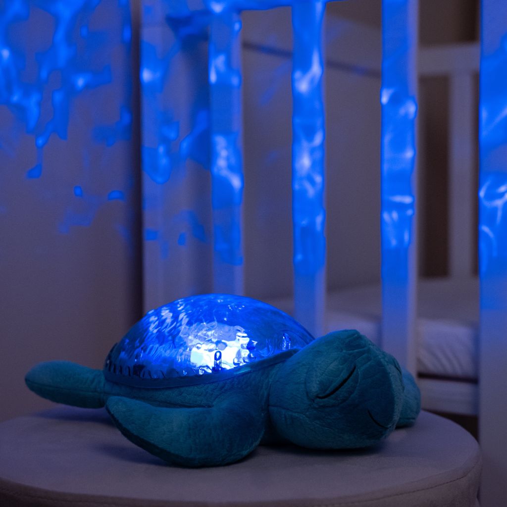 Cloud-B Tranquil Turtle Aqua Muzikale Babyprojector Blauw