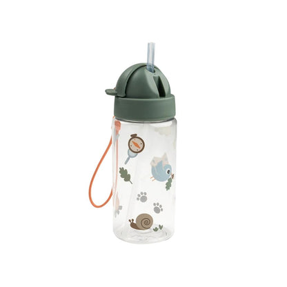 Done by Deer Drinkfles Met Rietje Tiny Trails Green 350 ml