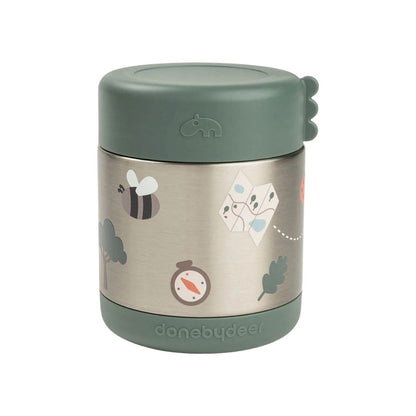 Done by Deer Isothermisch Lunchbox Tiny Trails Green