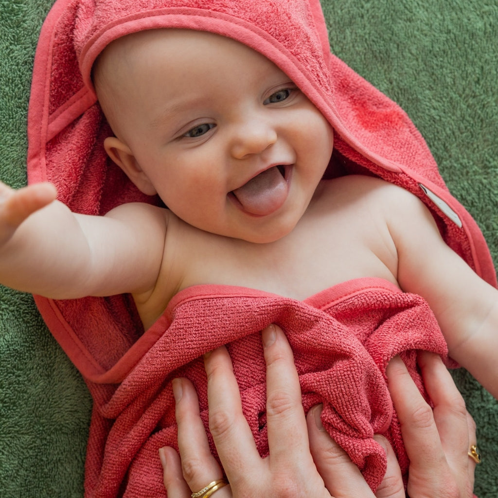 Timboo Cape de bain XXL Raspberry Rose