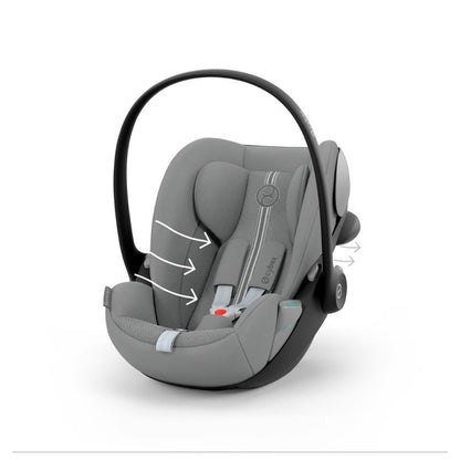 Cybex Draagbare Autostoel Groep 0+ Cloud G3 i-size Plus Stone Grey