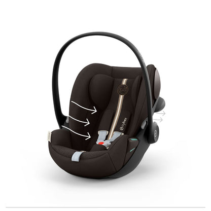 Cybex Draagbare Autostoel Groep 0+ Cloud G3 i-size Plus Chocolate Brown