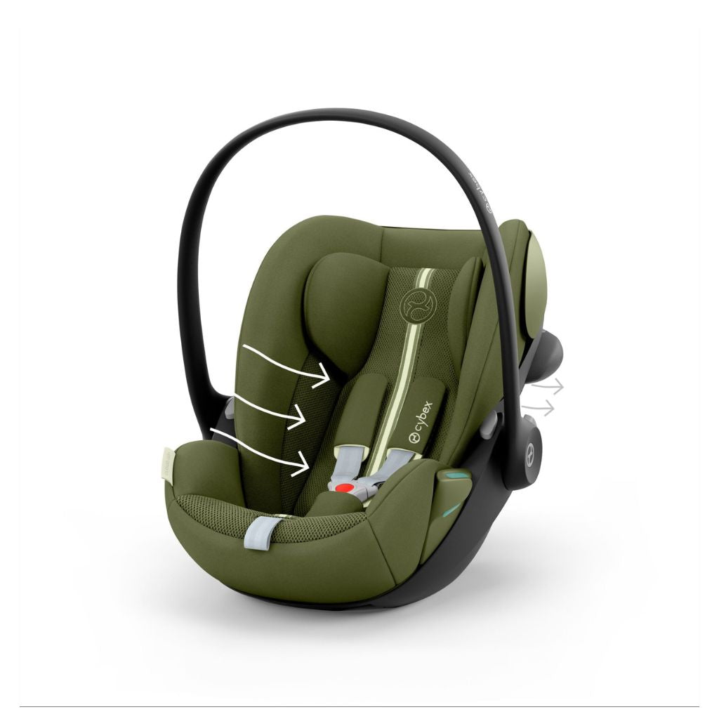 Cybex Draagbare Autostoel Groep 0+ Cloud G3 i-size Plus Moss Green