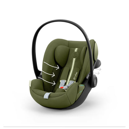 Cybex Draagbare Autostoel Groep 0+ Cloud G3 i-size Plus Moss Green
