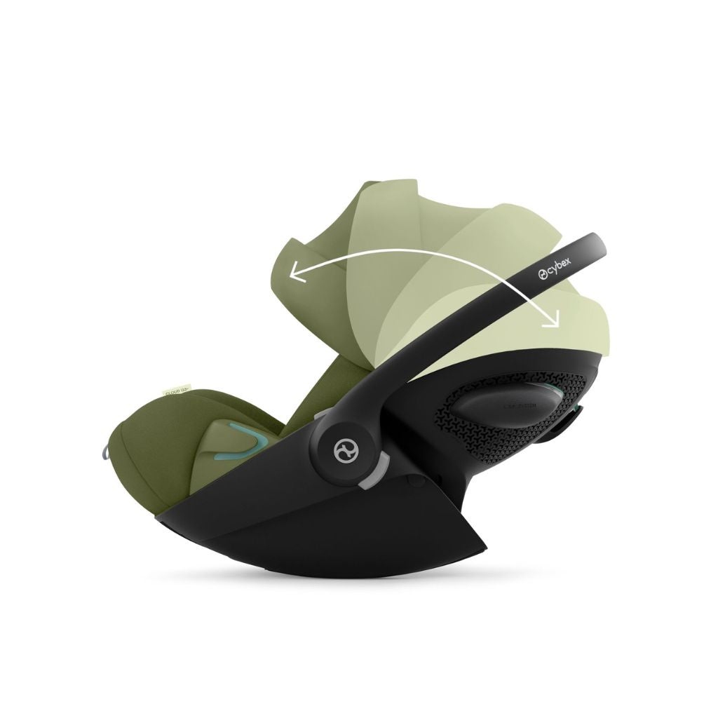 Cybex Draagbare Autostoel Groep 0+ Cloud G3 i-size Plus Moss Green