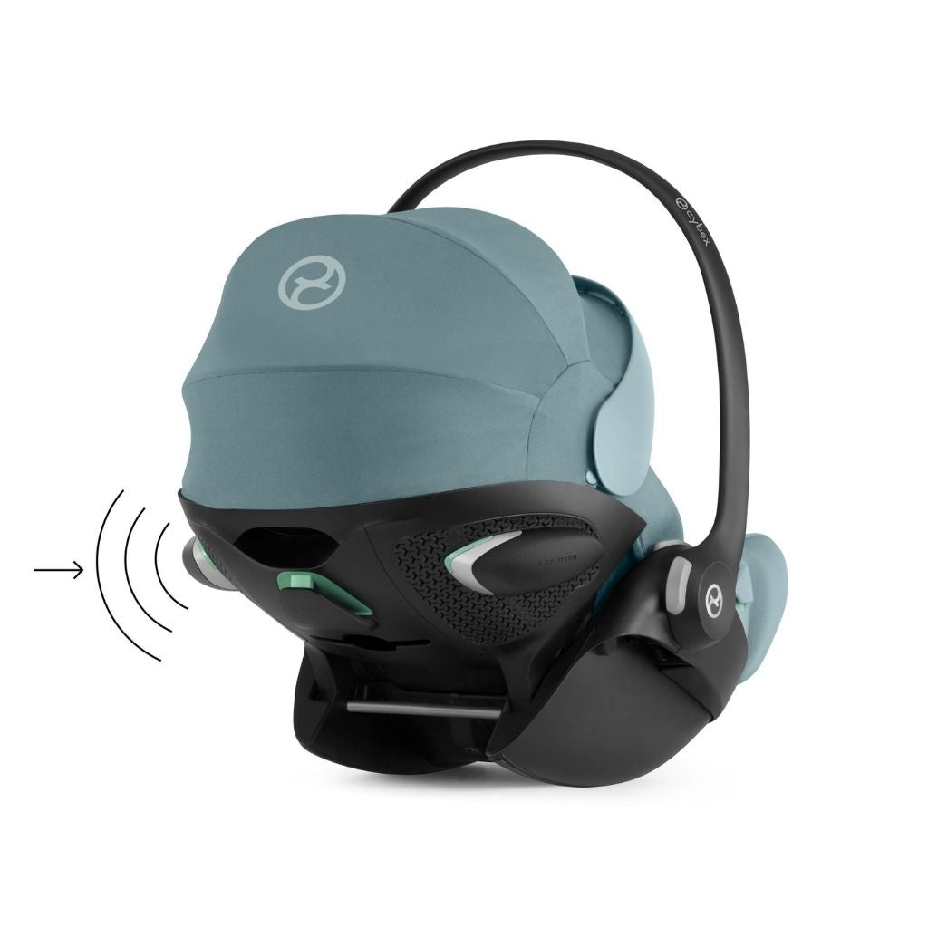 Cybex Siège-Auto Portable Groupe 0+ Cloud G3 i-size Plus Stormy Blue