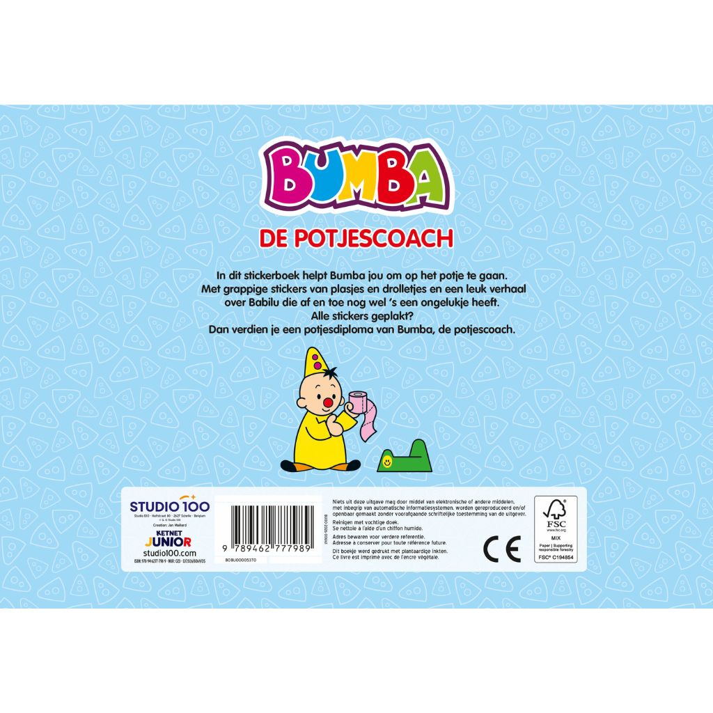 Bumba Stickerboek De Potjescoach