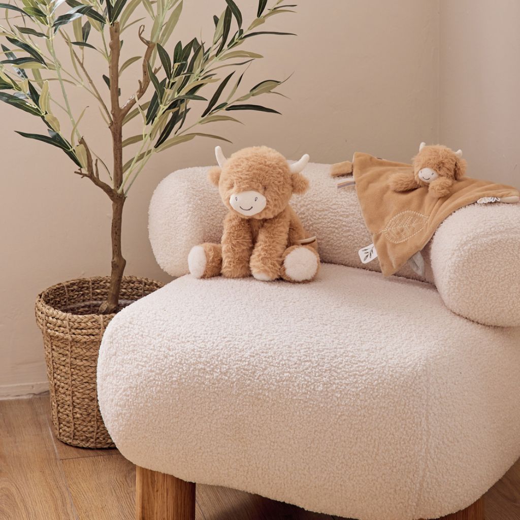 Noukie's Knuffeldoekje Fluffy & Orso Comforter Fluffy Beige