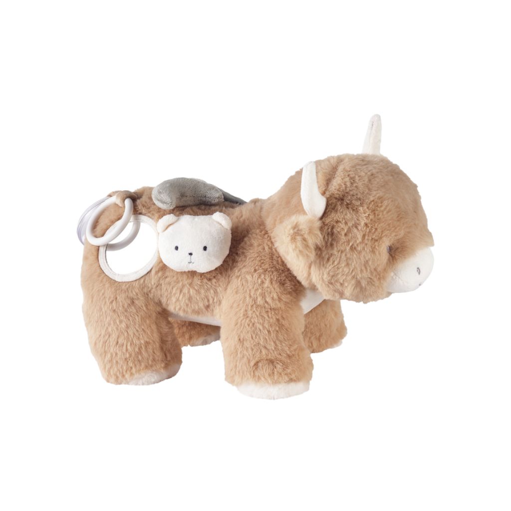 Noukie's Activiteitenknuffel Fluffy & Orso Fluffy Beige