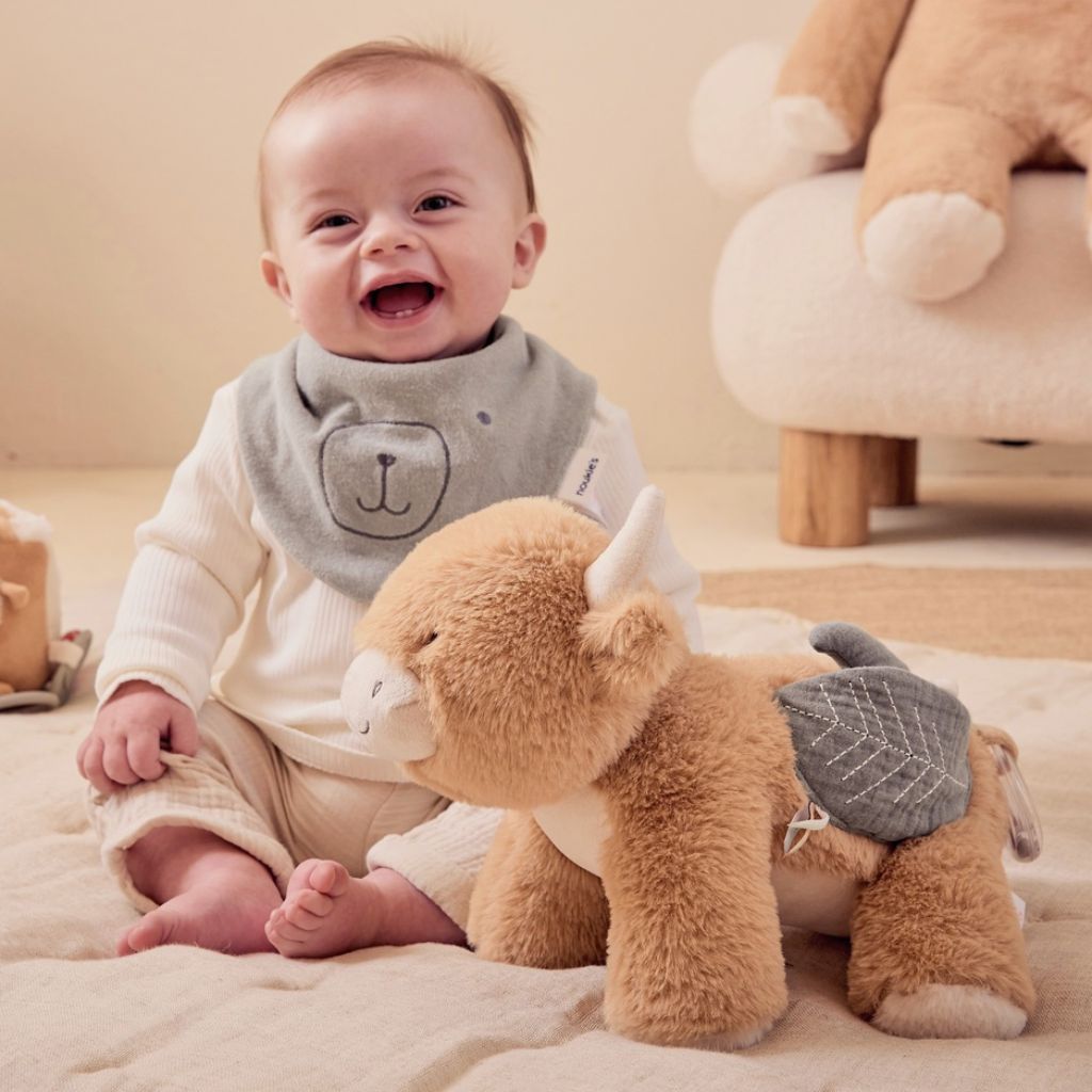 Noukie's Activiteitenknuffel Fluffy & Orso Fluffy Beige