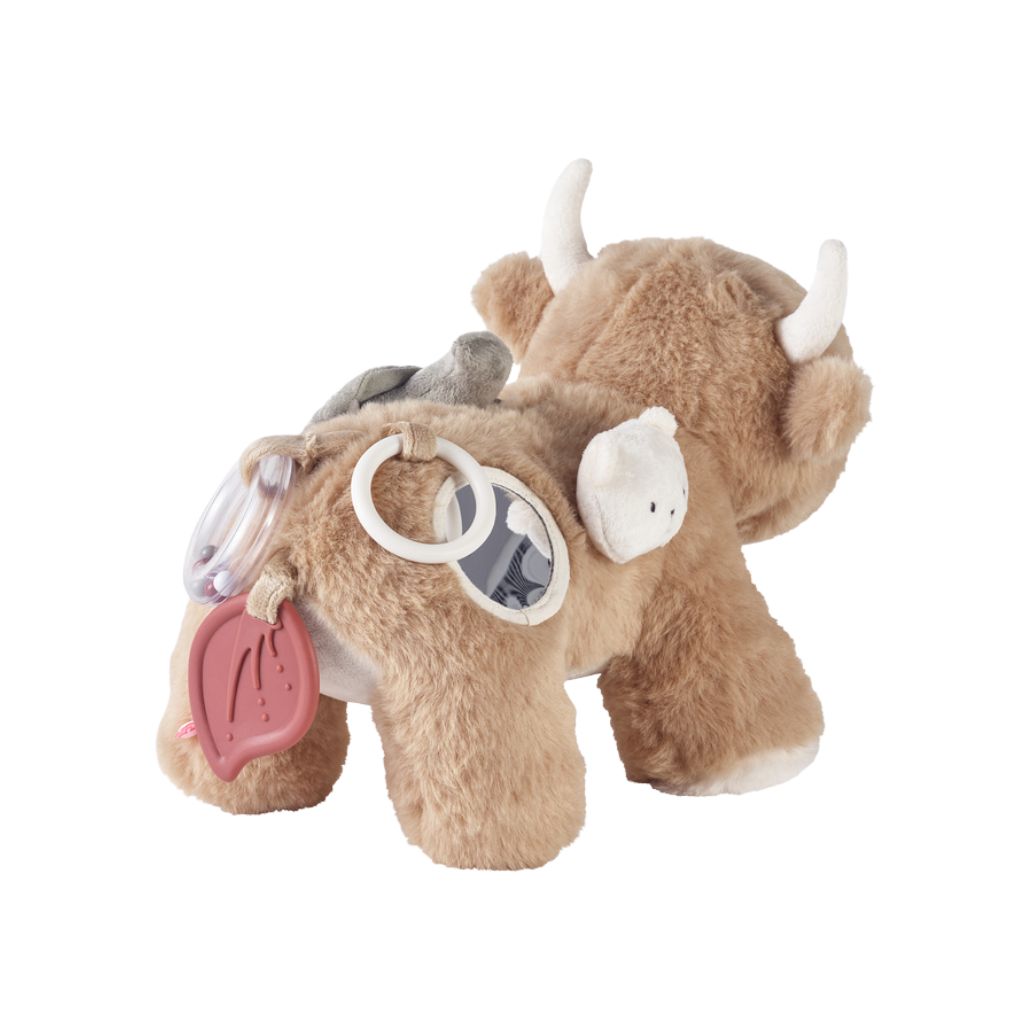 Noukie's Activiteitenknuffel Fluffy & Orso Fluffy Beige