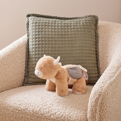 Noukie's Activiteitenknuffel Fluffy & Orso Fluffy Beige