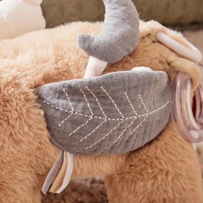 Noukie's Activiteitenknuffel Fluffy & Orso Fluffy Beige