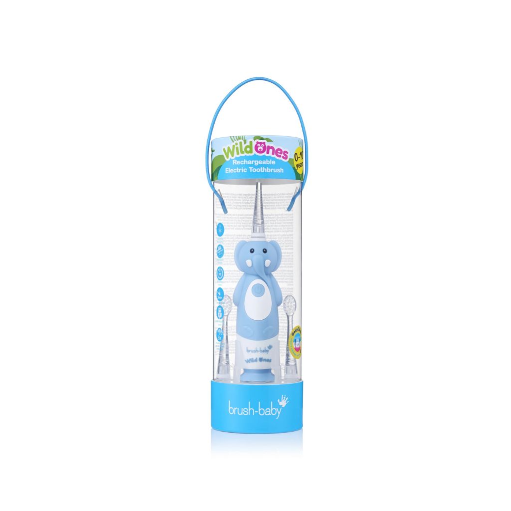 brush-baby Elektrische tandenborstel WildOnes™ Evie de olifant 0-10 jaar