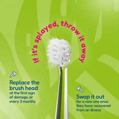 brush-baby Opzetborstels voor elektrische tandenborstel WildOnes™ - 4 stuks