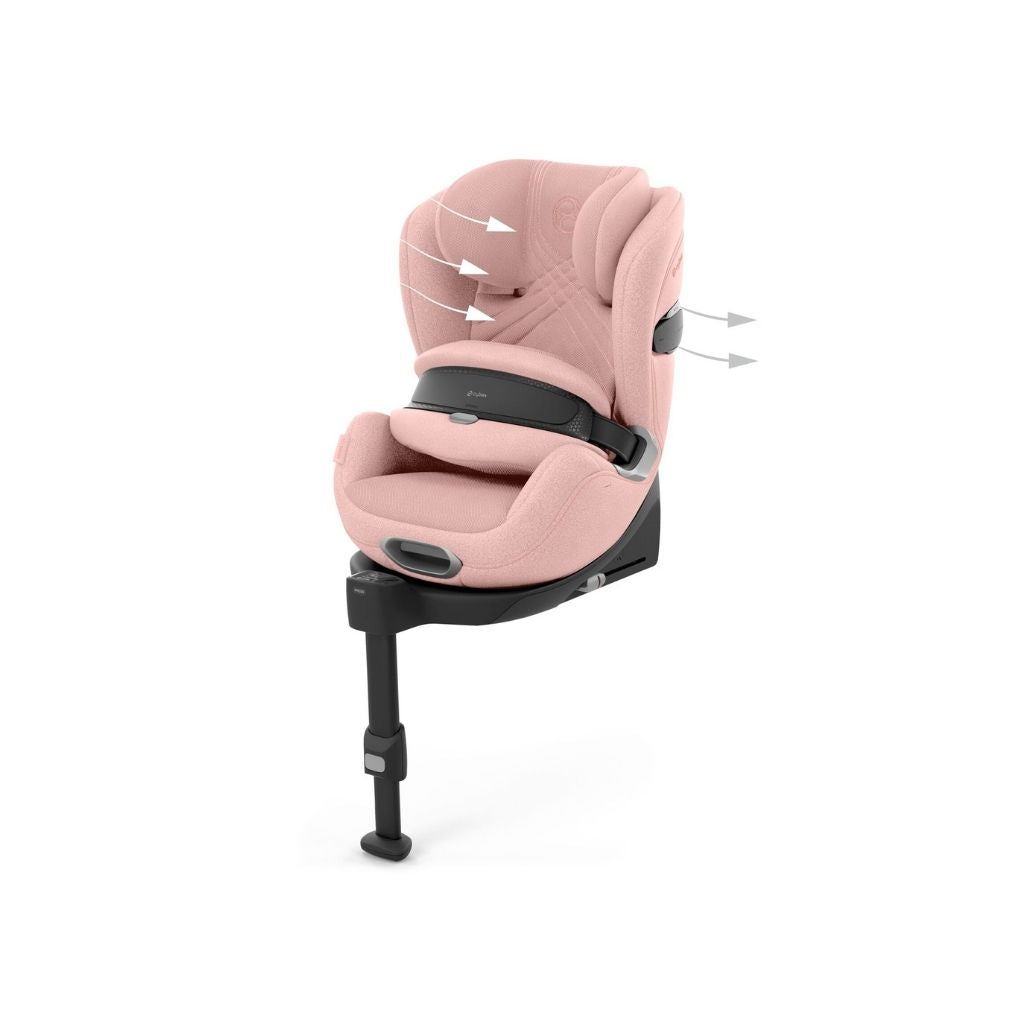 Cybex Siège Auto Anoris T2 i-Size Plus Peach Pink