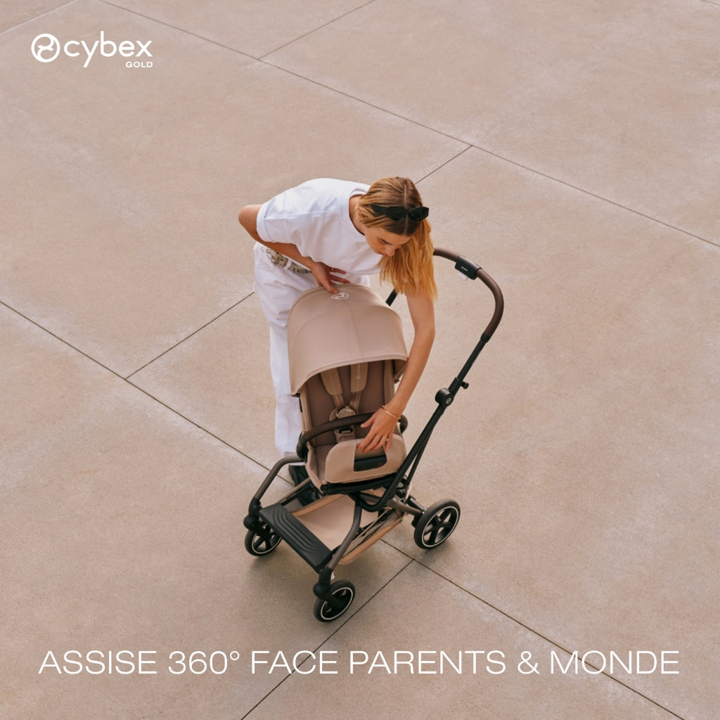 Cybex Poussette Eezy S Twist+2 Almond Beige