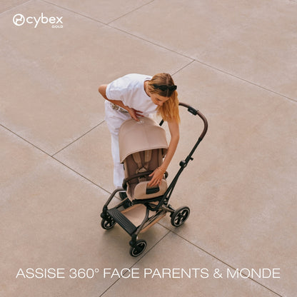 Cybex Poussette Eezy S Twist+2 Almond Beige