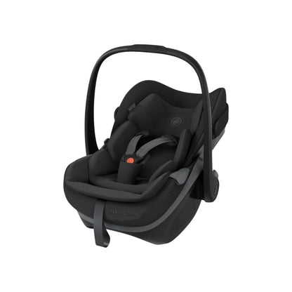 Maxi-Cosi 3-in-1 Kinderwagen Fame Onyx Black + Draagmand + Pebble Slide Pro Onyx Black + Basis Familyfix Slide Pro