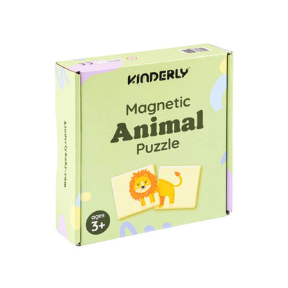 Kinderly Puzzle Magnétique d'animaux - 40 Pièces