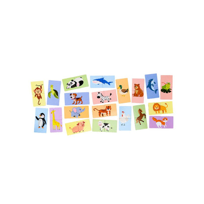 Kinderly Puzzle Magnétique d'animaux - 40 Pièces