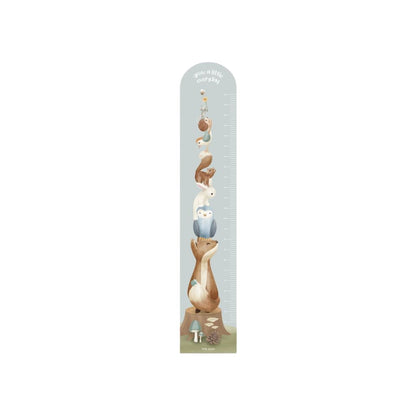 Little Dutch Muursticker Groeimeter Forest Friends