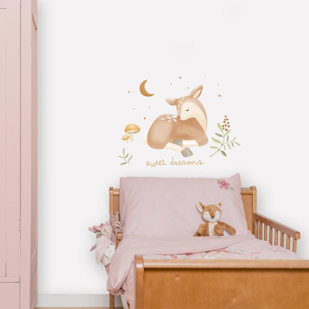 Little Dutch Sticker mural Sweet Dreams Fairy Garden 40 x 30,5 cm