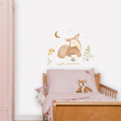 Little Dutch Sticker mural Sweet Dreams Fairy Garden 40 x 30,5 cm