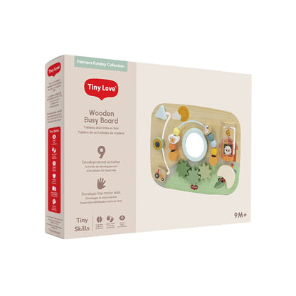 TinyLove Jouet d'éveil Busy Board Farmers