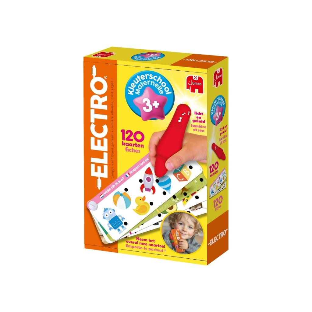 Jumbo Educatief Speelgoed Electro Fan On The Go Kleuterschool