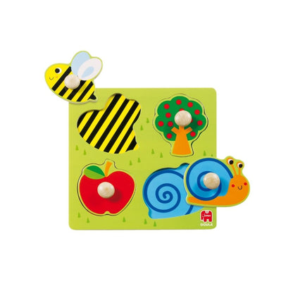 Jumbo Houten Puzzel Goula Boomgaard - 4 Stuks