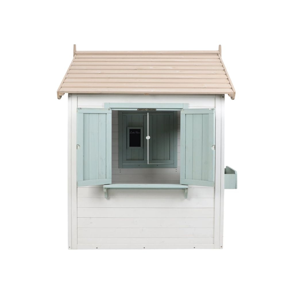Little Dutch Houten Buiten Speelhuisje Wit