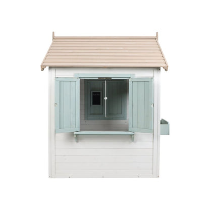 Little Dutch Houten Buiten Speelhuisje Wit