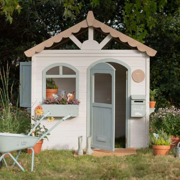 Little Dutch Houten Buiten Speelhuisje Wit