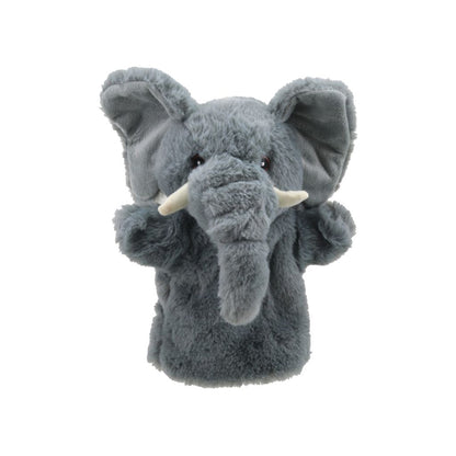 The Puppet Company Handpop Olifant 25 cm
