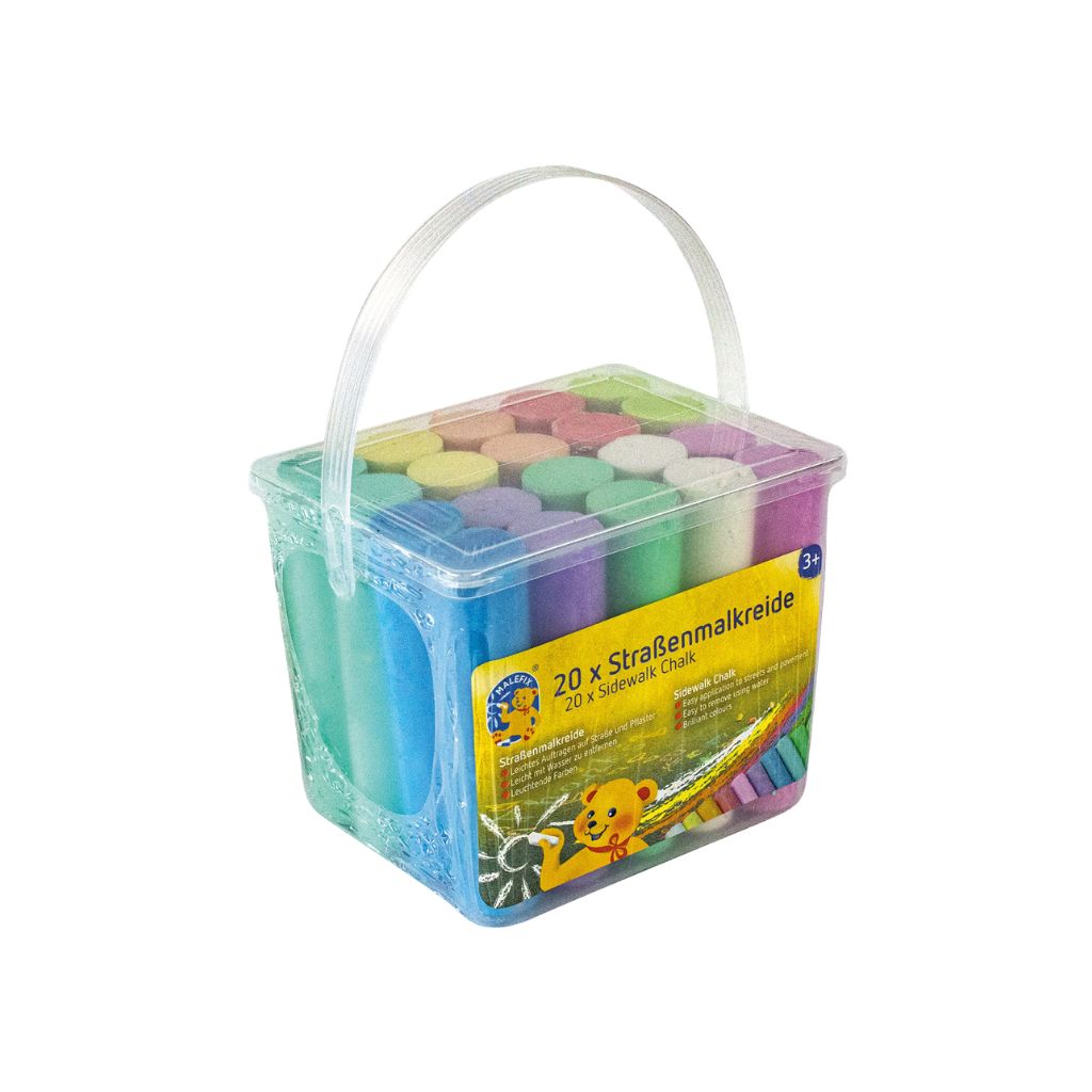 Pustefix Craies de trottoir Multi - 20 pièces