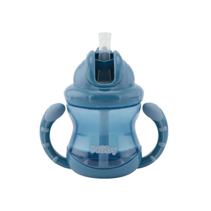 Nûby Oefenbeker Met Rietje Flip-It Mystery Kleur / Design 240 ml - 1 Stuk