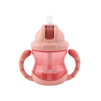 Nûby Oefenbeker Met Rietje Flip-It Mystery Kleur / Design 240 ml - 1 Stuk