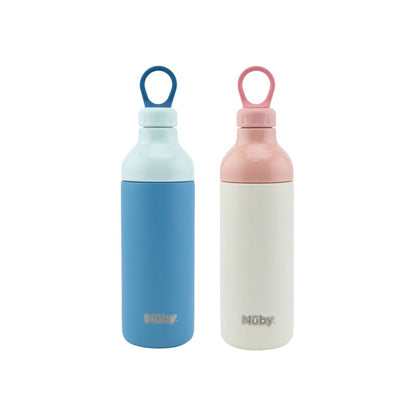 Nûby Gourde en Acier Inoxydable Couleur / Motif Surprise 600 ml - 1 Pièce