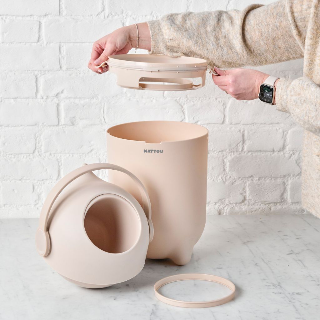 Nattou Luieremmer Dropy Beige