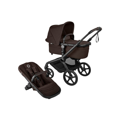 Bugaboo 2-in-1 kinderwagen Fox 5 Renew Cocoa Brown + Draagmand Cocoa Brown