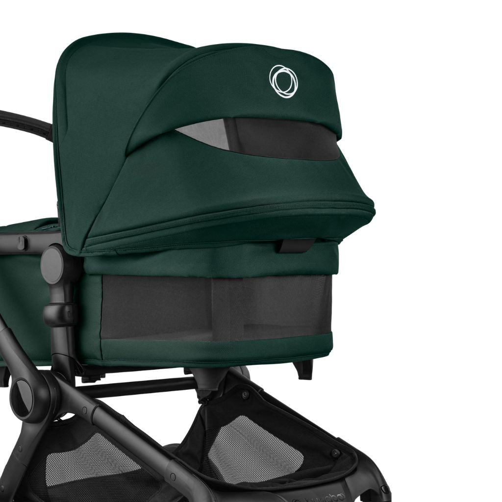 Bugaboo 2-in-1 kinderwagen Fox 5 Renew Fern Green + Draagmand Fern Green