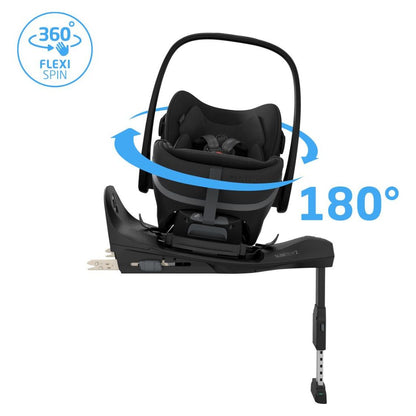 Maxi-Cosi Pousette 3 en 1 Fame Twillic Green + Nacelle Twillic Green + Siège-auto portable Groupe 0+ Pebble Slide Pro Onyx Black + Base FamilyFix Slide Pro