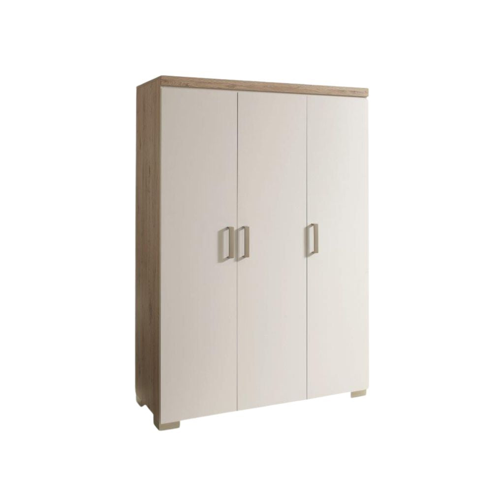 Transland Kast Met 3 Deuren Hilja Eik Bordeaux Chalk-White