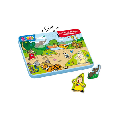 Studio 100 Bumba Houten Inlegpuzzel Met Geluid Multi