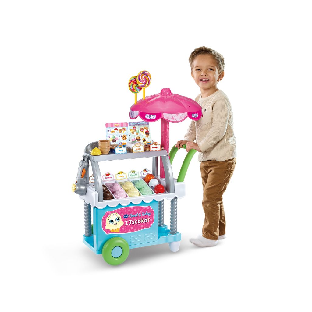 VTech Smul & Schep Chariot à Glaces Jouet Interactif NL Multi