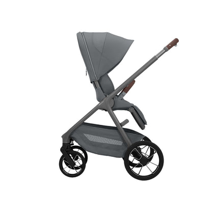 Maxi-Cosi 2-in-1 Kinderwagen Oxford+ Moon Graphite + Opvouwbare Draagmand Moon Graphite