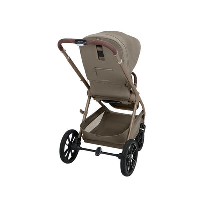 Maxi-Cosi 2-in-1 Kinderwagen Oxford+ Oak Truffle + Opvouwbare Draagmand Oak Truffle